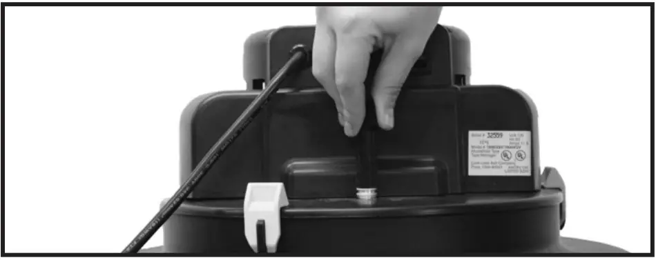 Replacing the black agitator