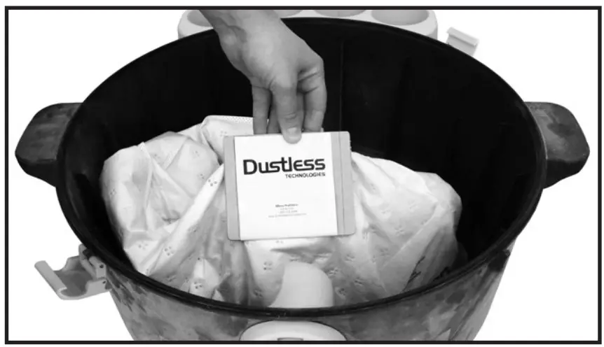 removing full Wunder Bag