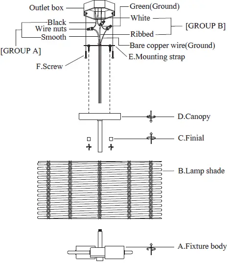 TRUE FINE TD10032FL Flush Mount Lighting 01
