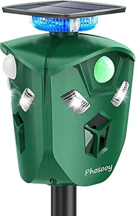 Degree Motion Activated Animal Deterrent