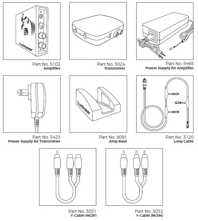 SoundShaker TA-4800 Bass shakers Amplifier and Transducer-FIG- (1)