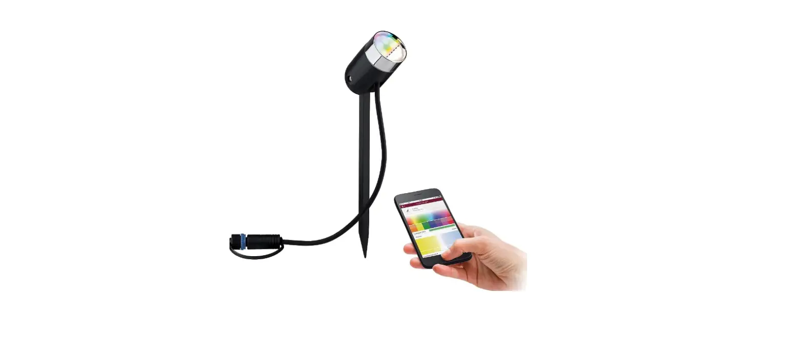 Paulmann 942.83 Plug And Shine Led Outdoor Luminaire Zigbee Pike Spot Light Instruction Manual