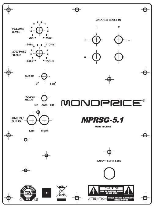 Monoprice 33832 Premium 5.1.4-Ch. Immersive Home Theater System-fig-4