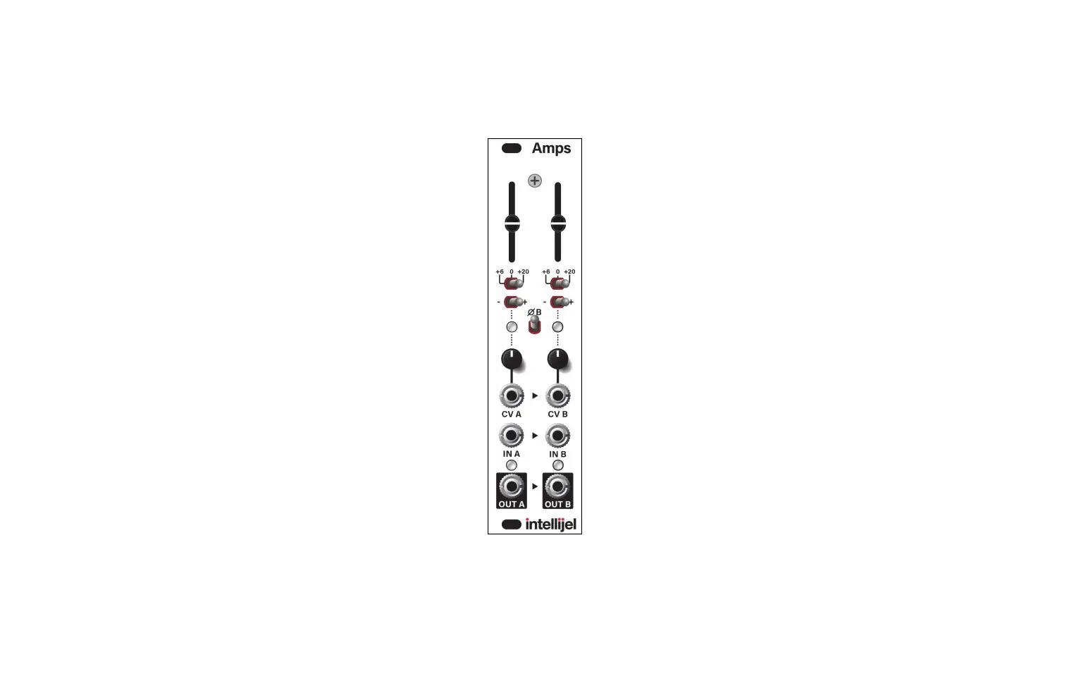 Intellijel Amps Dual Chainable Vca User Manual