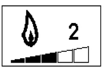 be modern 2740 2kw Electric Heater Fire - Time set up 3