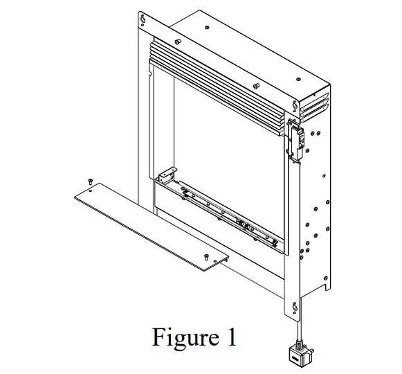 be modern 2740 2kw Electric Heater Fire - Unscrew