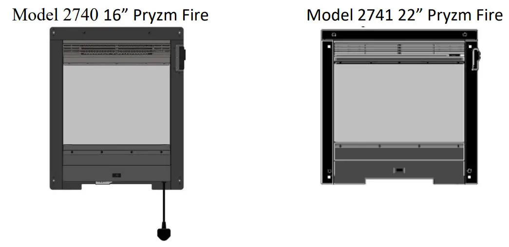 be modern 2740 2kw Electric Heater Fire