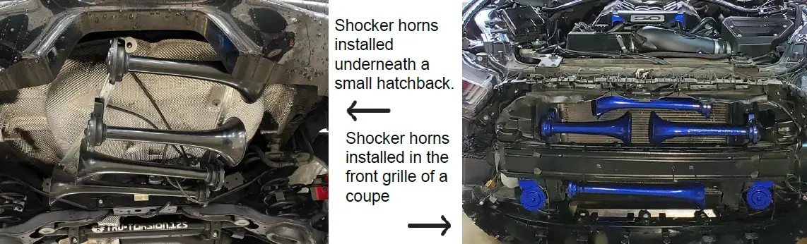 HORNBLASTERS 844K Nightmare Edition Train Horn Kit 4