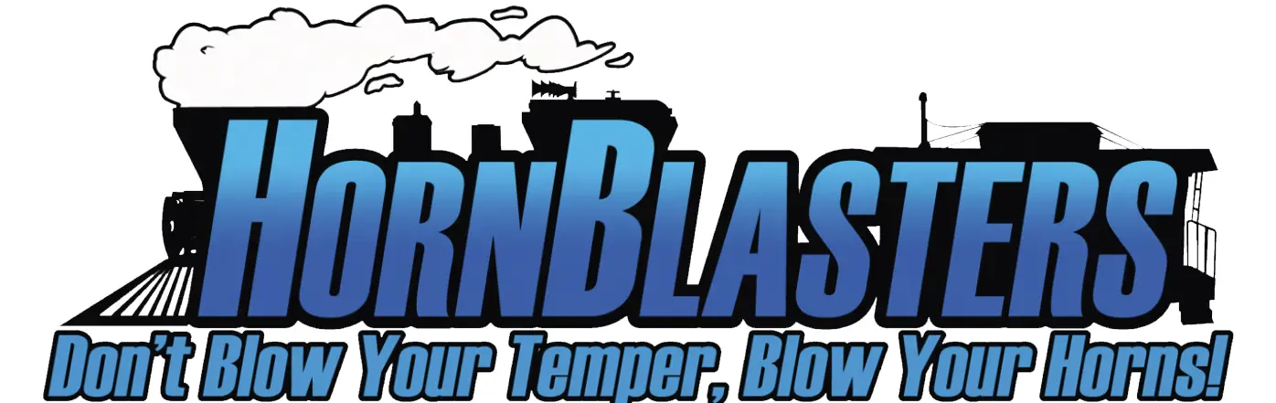 HORNBLASTERS 844K Nightmare Edition Train Horn Kit logo