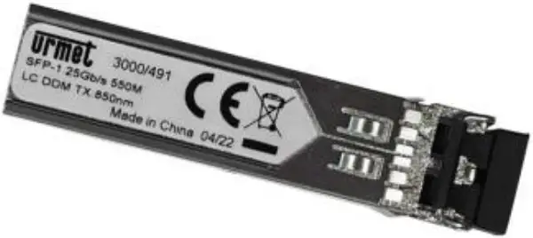 urmet DS3000-052A SFP Transceiver with Duplex LC Connector for MMF