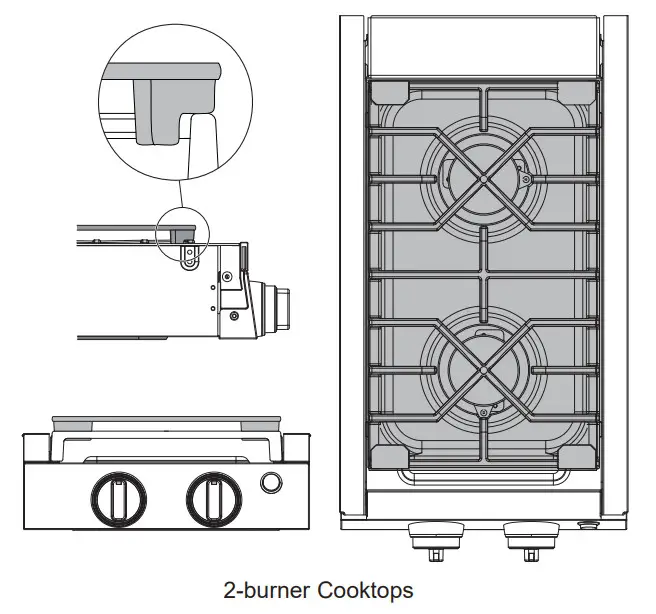GE Profile RV 21 Cooktop Cover