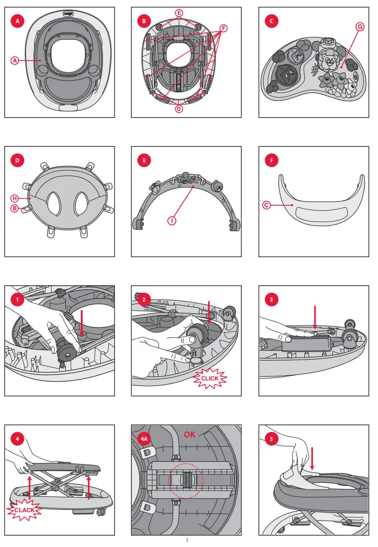 chicco 05079540780000 Baby Walker Walky Talkie - Fig 1