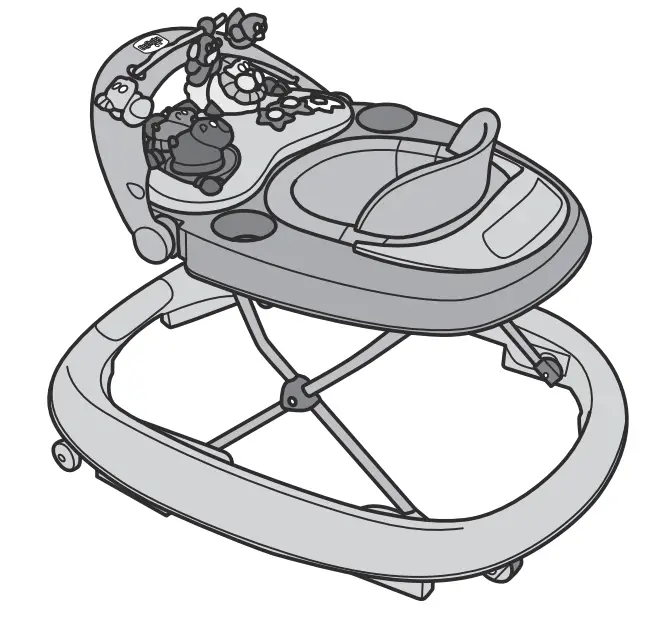 chicco 05079540780000 Baby Walker Walky Talkie - Fig