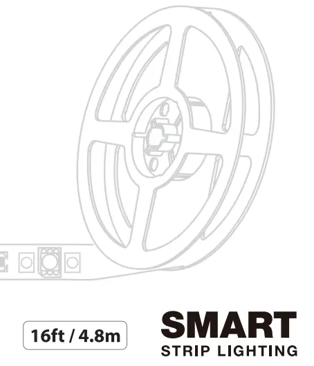 PRIMO Bluetooth control Smart Strip Lighting Led box