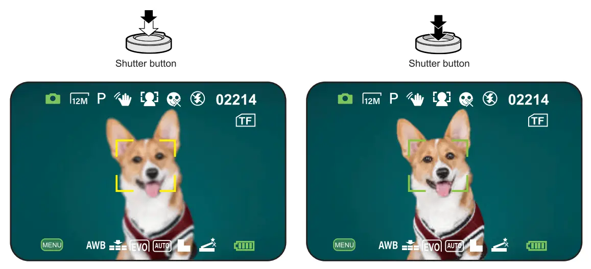 Bifevsr B0BZJH38Y4 4K Digital Camera with Viewfinder Flash - batton 2