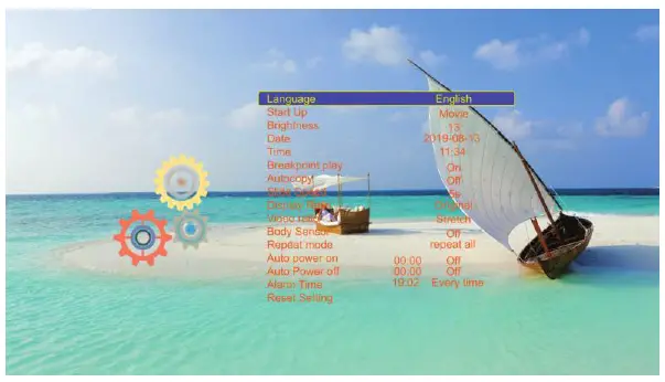 MELCAM P100-B-32 Digital Photo Frame-fig-11