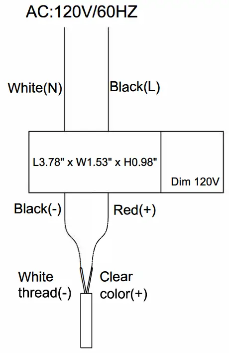 Wiring Diagram (Only For Reference)
