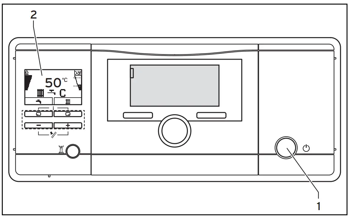 Switching on the product