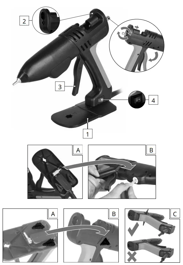 power adhesives 820-12 Hotmelt Applicator - fig