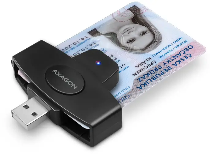 AXAGON-CRE-SMP1C -Smart-Card-Single-lot-Card-Reader-product