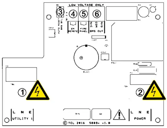 AGSFAM1 Gas Service Manual Reset Controller - POWER