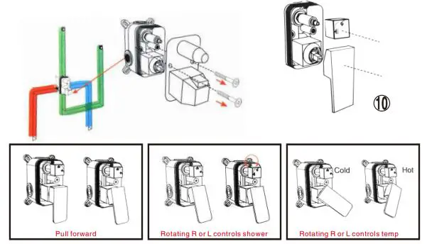Tahanbath-W123243782-KXC-2-Inch-1-Handle-2-Spray-Faucet-Rain-Shower-Head-System-10