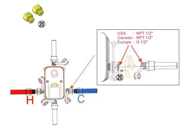 Tahanbath-W123243782-KXC-2-Inch-1-Handle-2-Spray-Faucet-Rain-Shower-Head-System-6