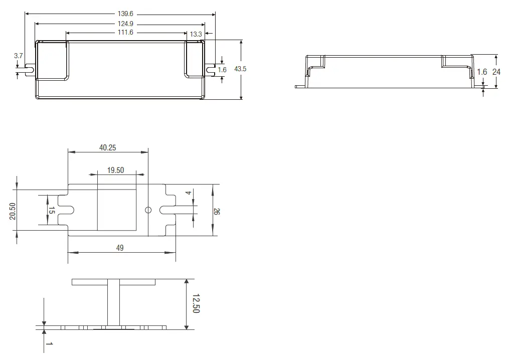 POWER-LITE O18W-MS 5.8GHz Microwave Motion Sensor 3