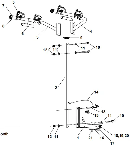 Parts List and Diagram