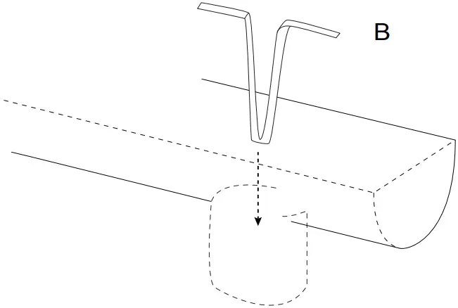 Glitzhome 2037800004 8.5FT Rain Chain A4