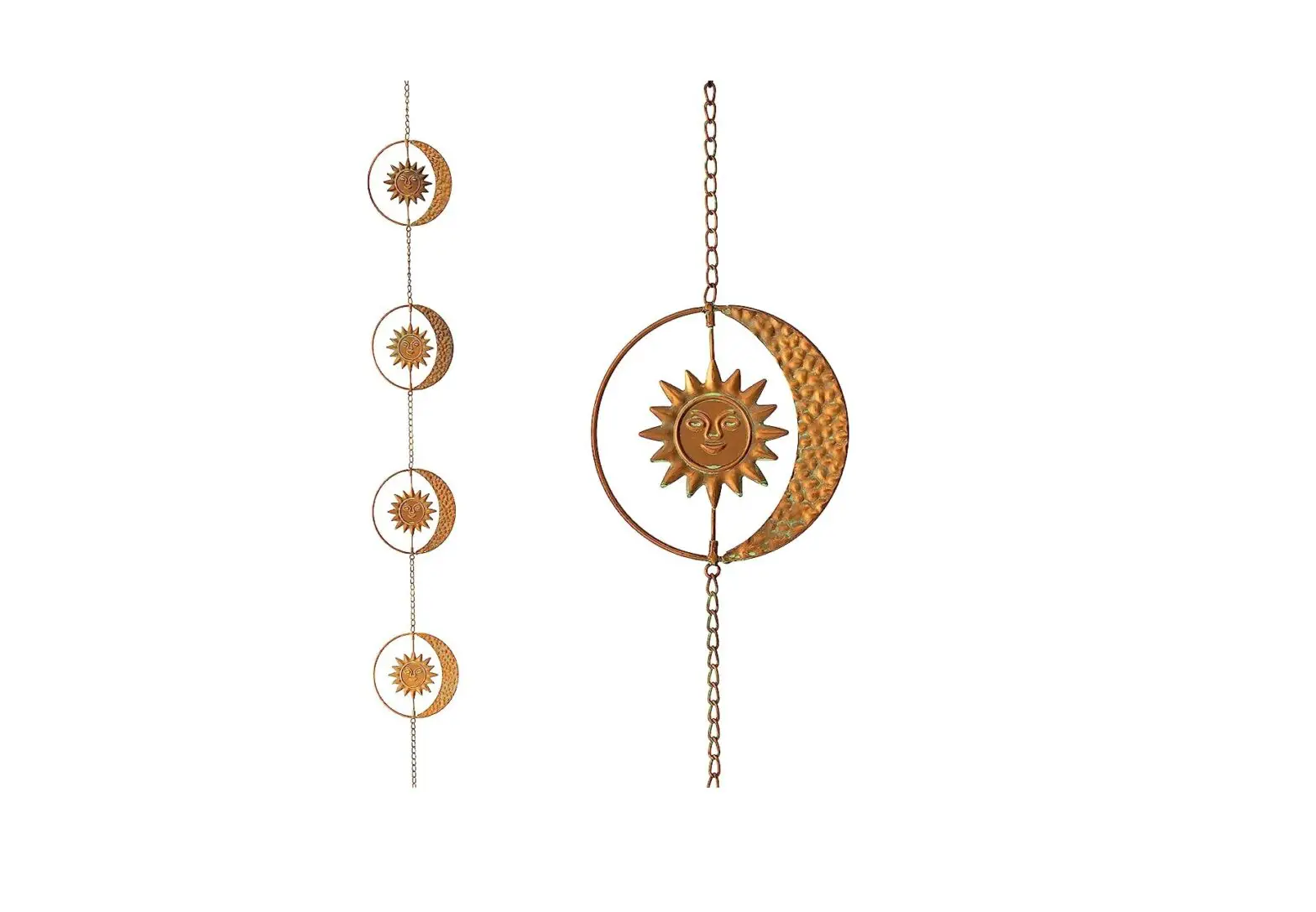 Glitzhome 2037800004 8.5ft Rain Chain Instruction Manual