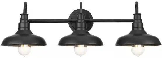 Pia Ricco-31-Inch-3-Light-Bronze-Modern-Industrial-Bathroom-Vanity-Light