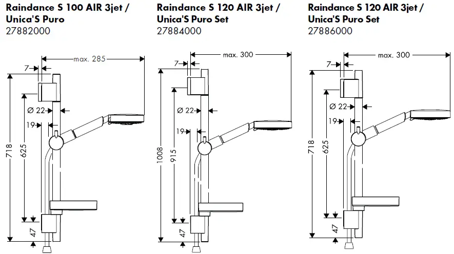 hansgrohe-28632000-RAINDANCE-Unica'S-Puro-Shower-10