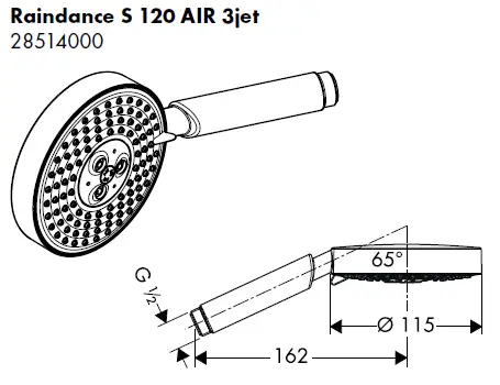 hansgrohe-28632000-RAINDANCE-Unica'S-Puro-Shower-14
