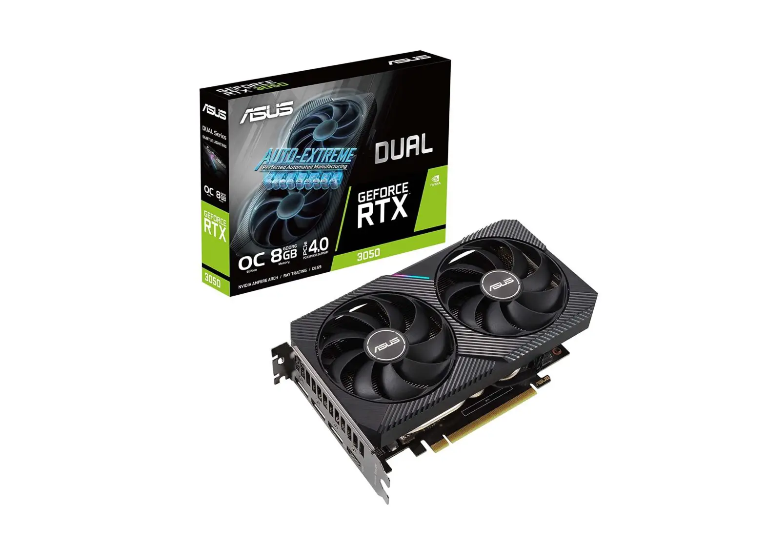 Asus Dual Nvidia Geforce Rtx 3050 Oc Edition Graphics Card User Guide
