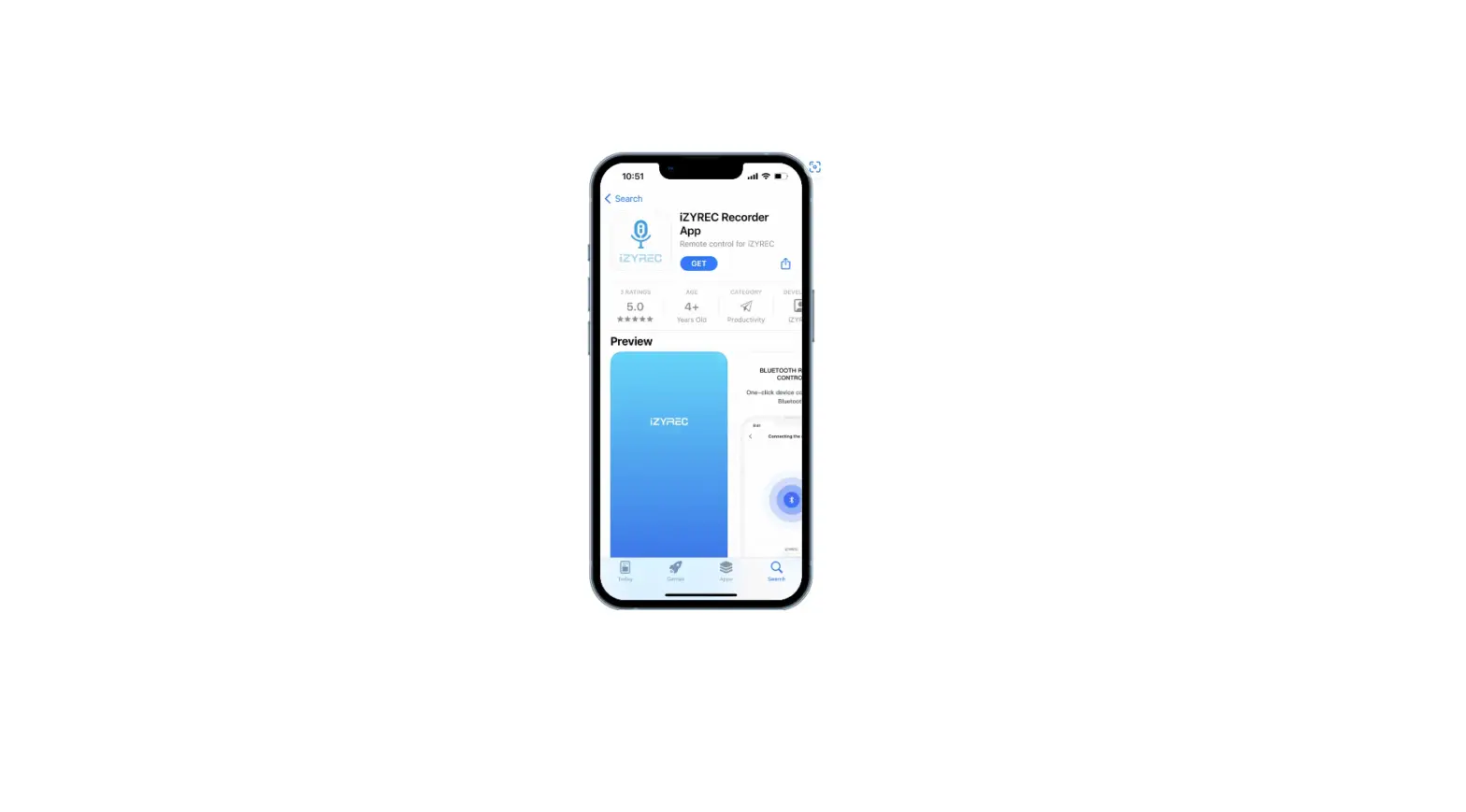 Apps Izyrec Recorder App User Guide