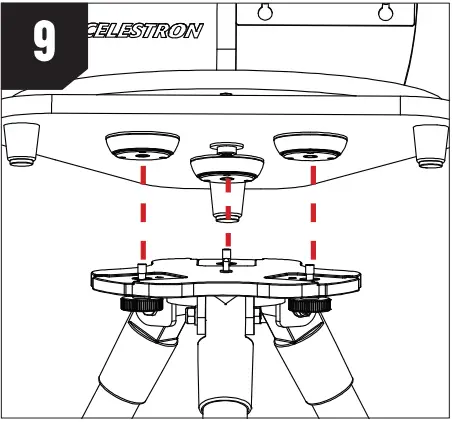 CELESTRON-93480-Tripod-for-StarSense-Explorer-Tabletop-Dobsonians-FIG- (9)