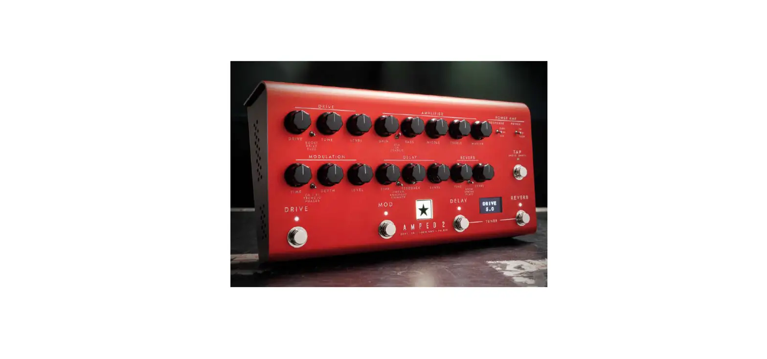 Blackstar Dept. 10 Amped 2 100-watt Guitar Amplifier Pedal Owner's Manual