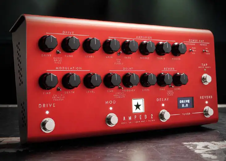 Dept. 10 AMPED 2 100-watt Guitar Amplifier Pedal