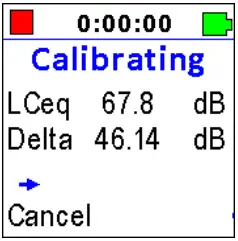 LARSON DAVIS Spartan 730 730IS Wireless Noise Dosimeter - Dosimeter display