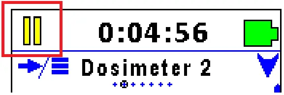 LARSON DAVIS Spartan 730 730IS Wireless Noise Dosimeter - Pause