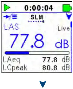 LARSON DAVIS Spartan 730 730IS Wireless Noise Dosimeter - Screen Detail 0