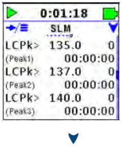 LARSON DAVIS Spartan 730 730IS Wireless Noise Dosimeter - Screen Detail 8