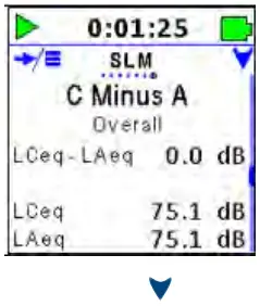 LARSON DAVIS Spartan 730 730IS Wireless Noise Dosimeter - Screen Detail 9