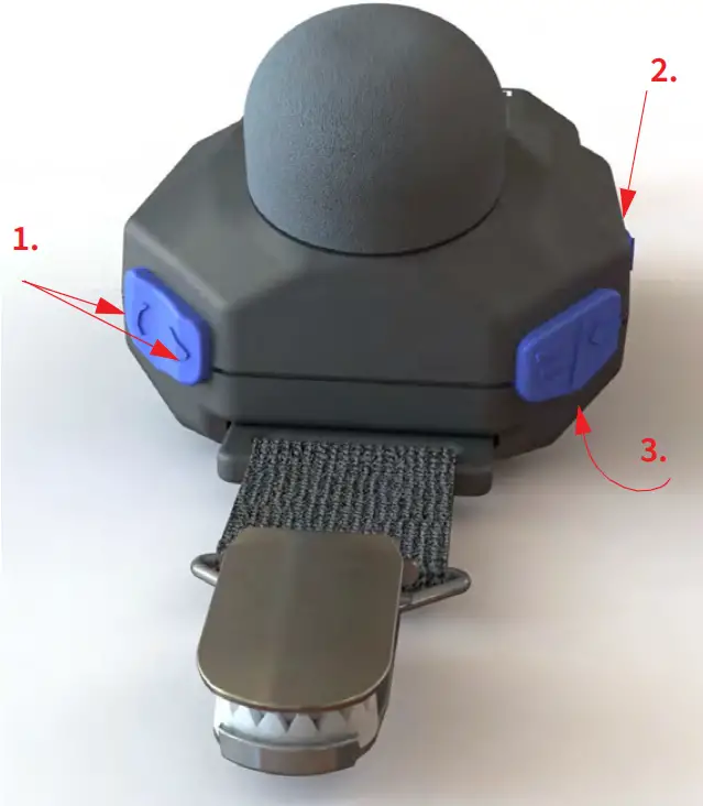 LARSON DAVIS Spartan 730 730IS Wireless Noise Dosimeter - Spartan Buttons