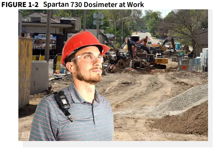 LARSON DAVIS Spartan 730 730IS Wireless Noise Dosimeter - Spartan