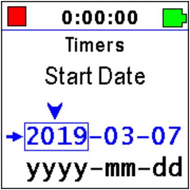 LARSON DAVIS Spartan 730 730IS Wireless Noise Dosimeter - Start Date