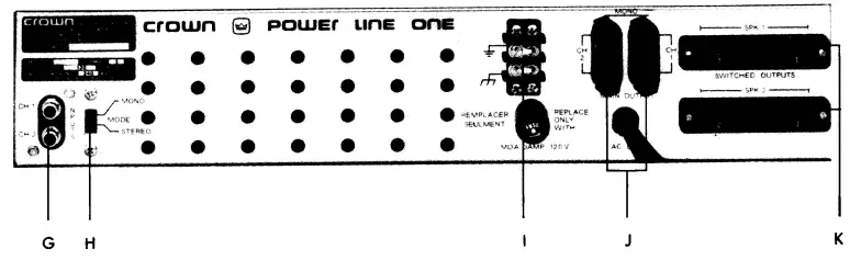 CROWN-K0862-1-Power-Line-One-Power-Amplifier-2