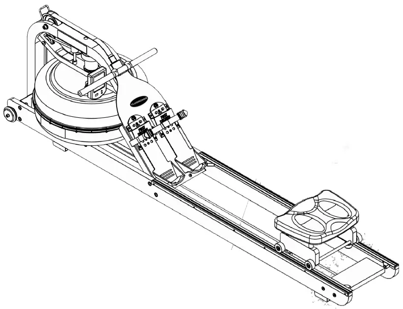 FDF Apollo Plus Indoor Rower