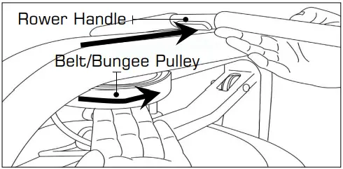 Reattaching the Rower Belt